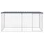 vidaXL Gallinero con techo acero galvanizado antracita 603x98x90 cm, , large indicador imagen numero 14