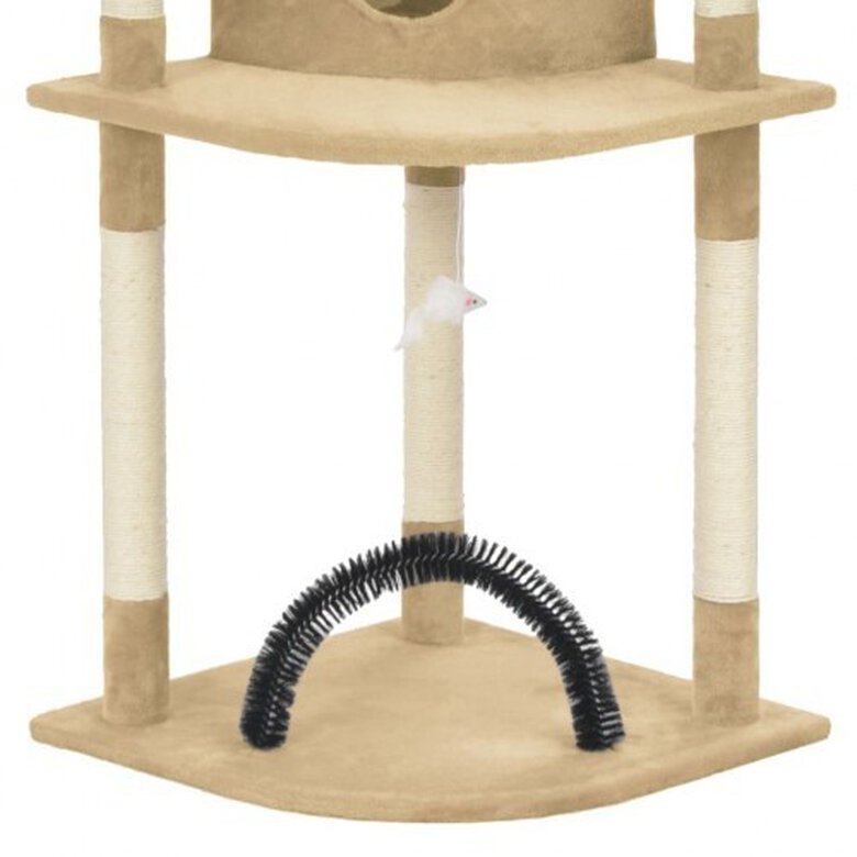 Rascador con sisal para gatos color Beige, , large image number null