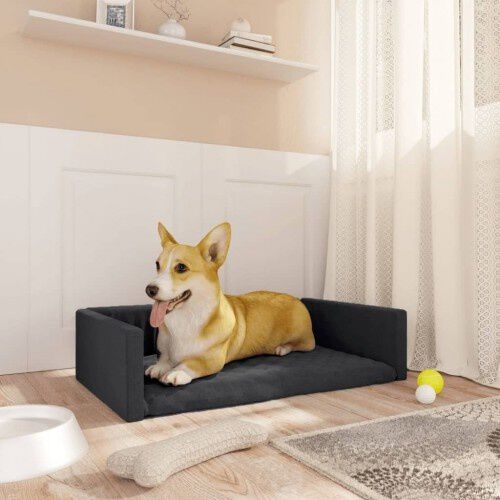 Vidaxl cama de maletero negro para perros, , large Imagen numero 7