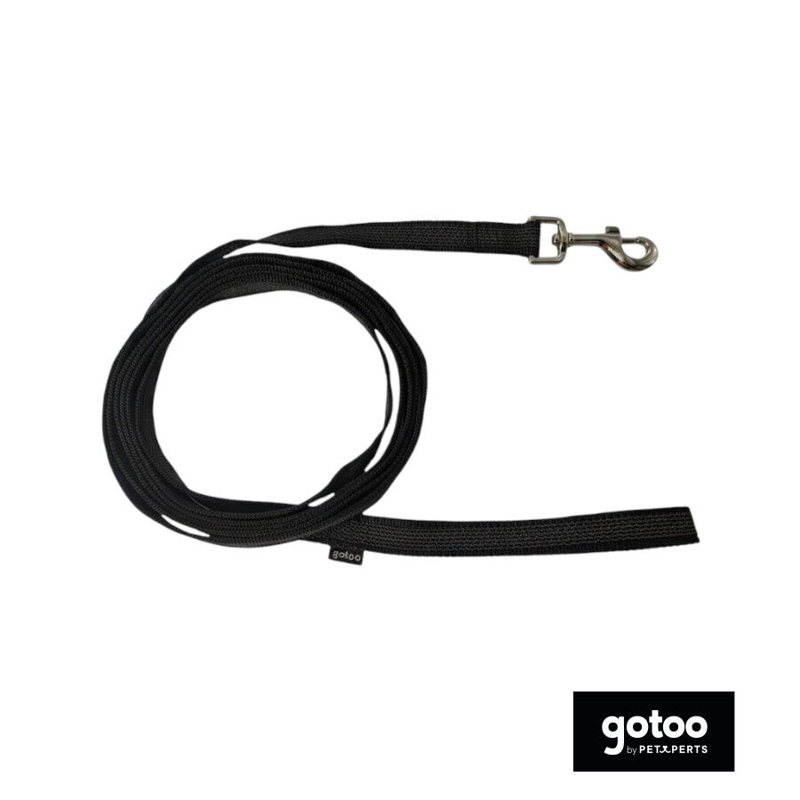 Gotoo Correa Antideslizante Negra para perros, , large Imagen numero 2
