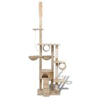 Rascador con postes XL para gatos color Beige, , large image number null