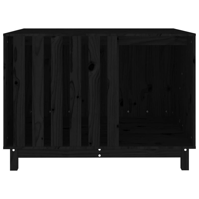 VidaXL Caseta de Madera Interior Negra para perros y gatos thumbnail