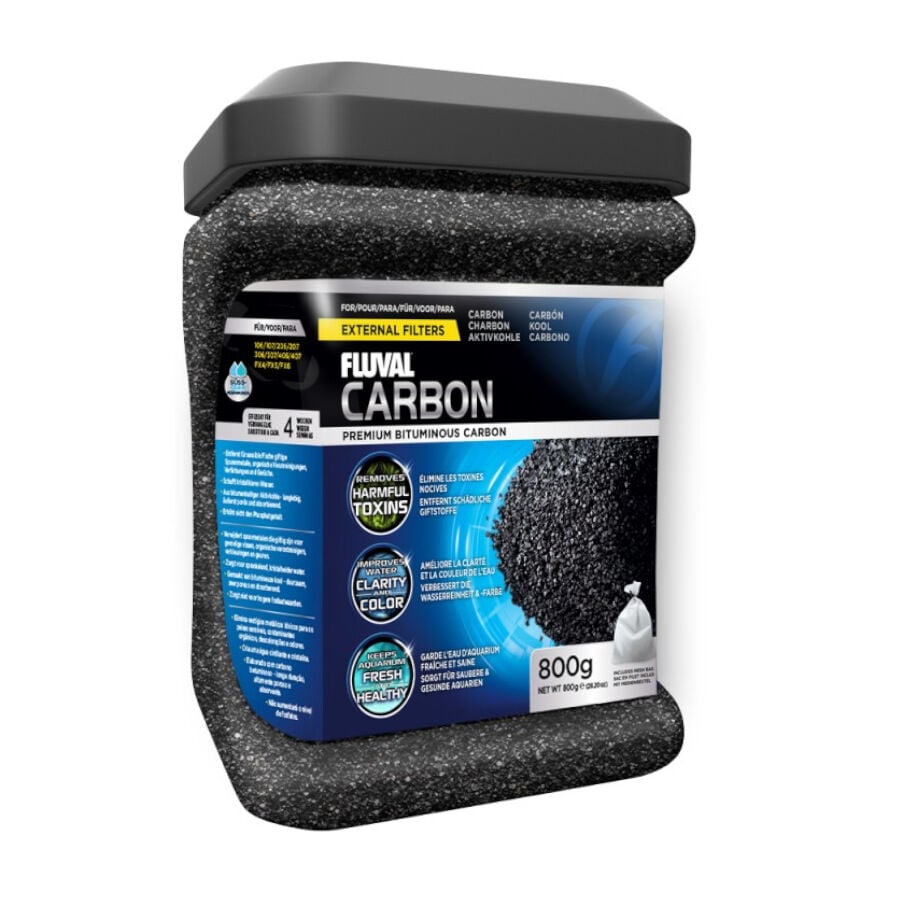 Fluval Premium Carbón Activo para filtro externo de acuarios