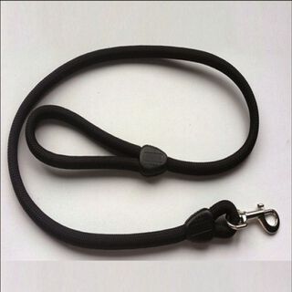 Correa de cuerda para perros color Negro