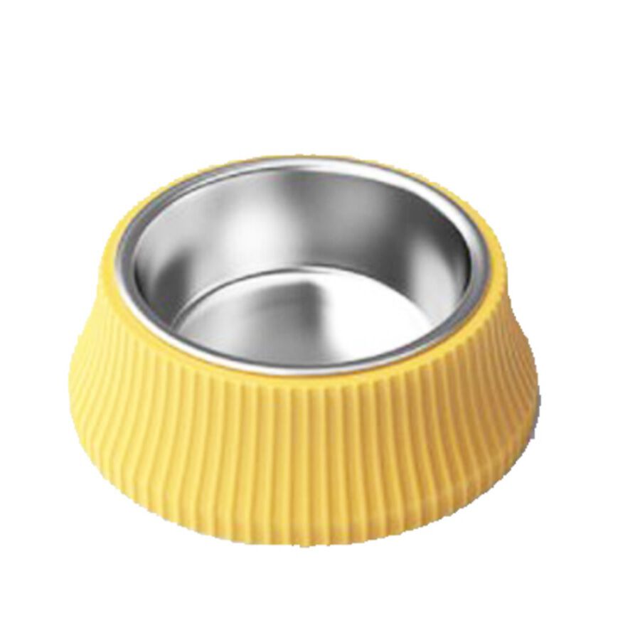 Comedero para mascotas de acero inoxidable cuadrado, , large Imagen numero 2