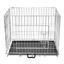 Jaula plegable de acero para perros color Negro, , large indicador imagen numero 2