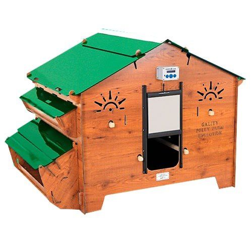 Finca casarejo gallinero polly farm evolution de exterior con comedero para gallinas, , large Imagen numero 1