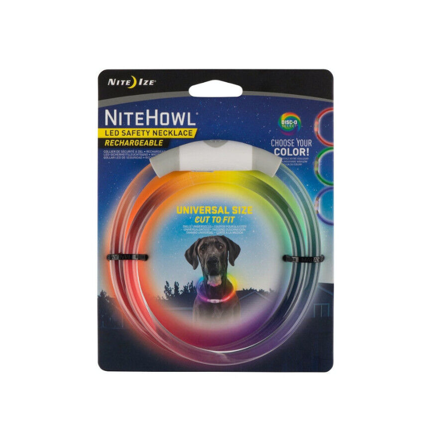 Nite Ize Nite Howl Disc-O-Select LED Collar para perros thumbnail