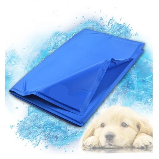 Acomoda textil alfombra refrigerante azul para mascotas, , large image number null