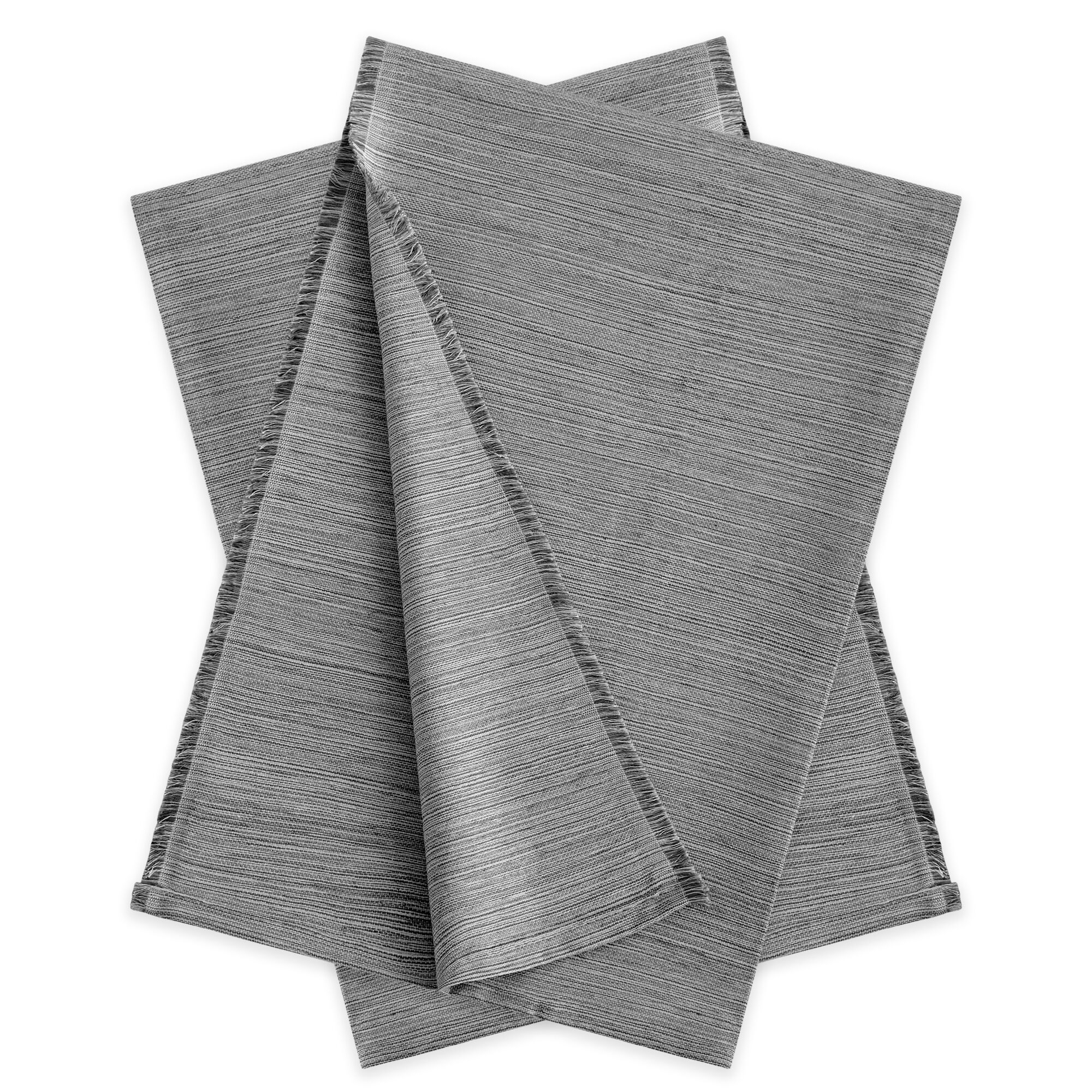 Pack 2 Unidades Plaid Multiusos Modelo Trama 230x260 cm Gris Oscuro, , large Imagen numero 1