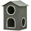PawHut Casa para Gatos Gris, , large indicador imagen numero 1