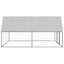 vidaXL Jaula gallinero de acero galvanizado 3x4x2 m, , large indicador imagen numero 3