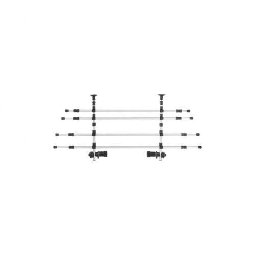 Reja de protección de coches para perros color Gris