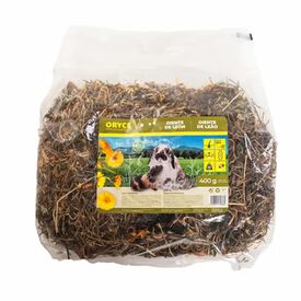 Snack Diente de Le&oacute;n ORYCS alimento complementario para conejos, roedores, aves y reptiles herb&iacute;voros 400 g