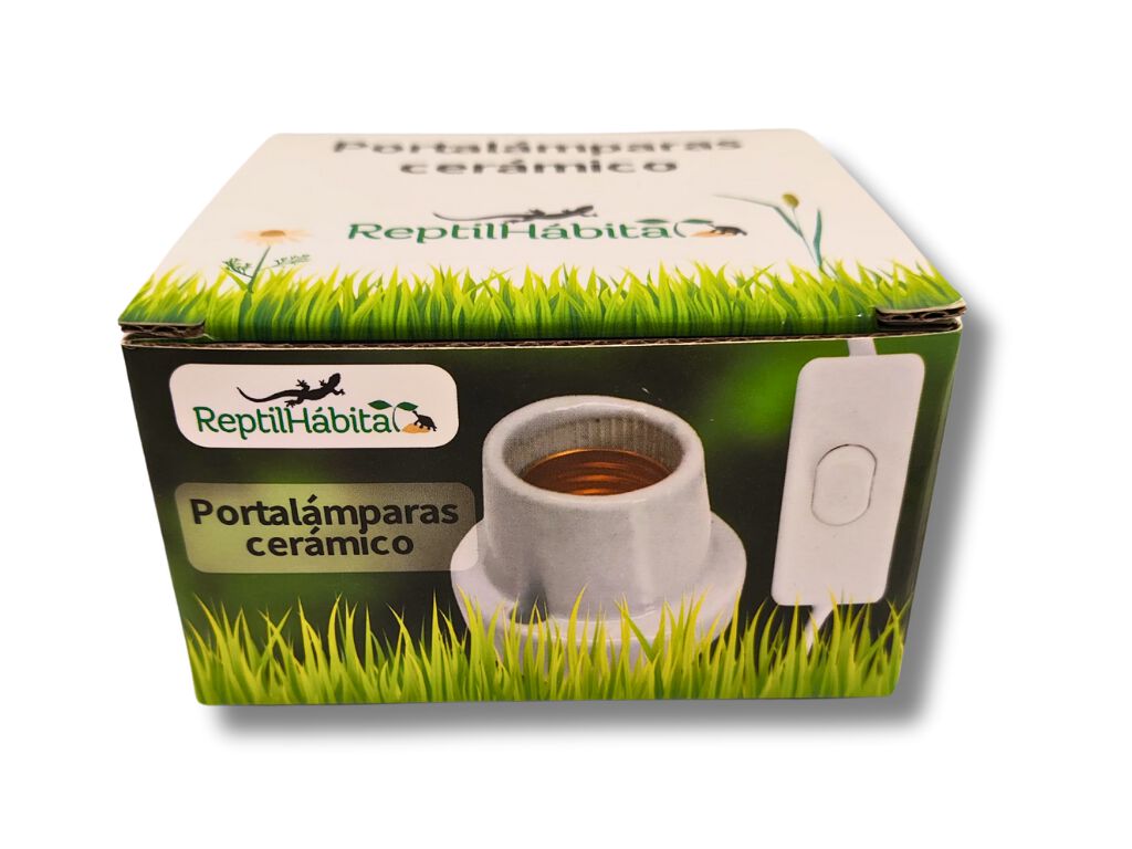 Reptilhábitat Portalámparas Compacto Cerámico para terrario thumbnail