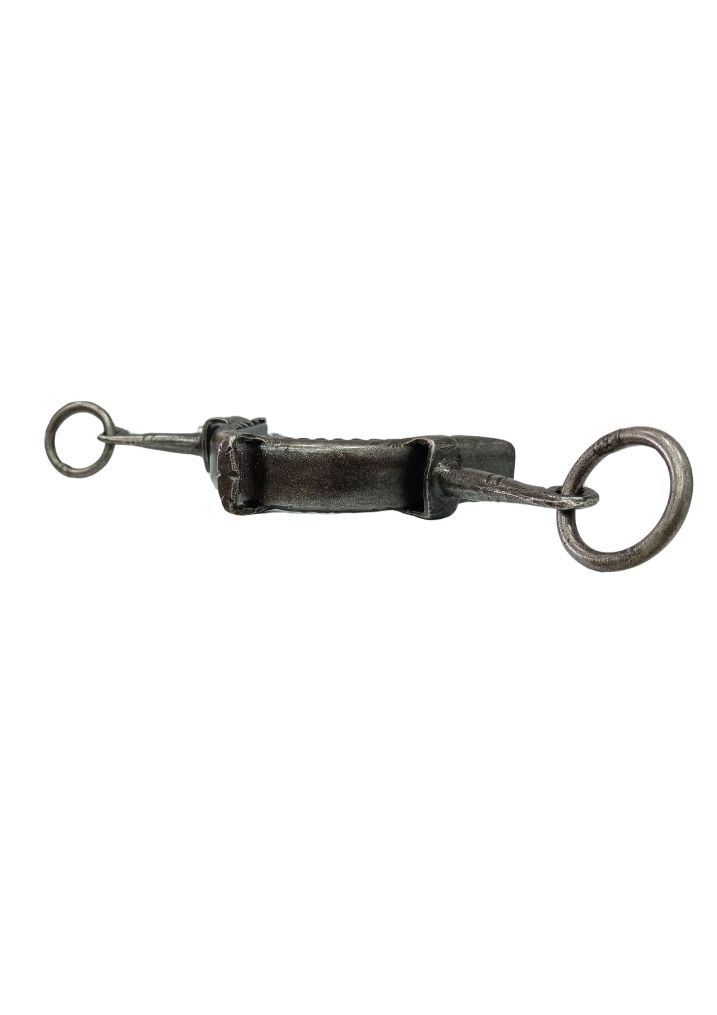 Muserola fragua | Pilares largos | Equipamiento para el caballo | Producto de Guarnicioner&iacute;a | Tradici&oacute;n artesana | Color Acero | Los Nietos, , large Imagen numero 2