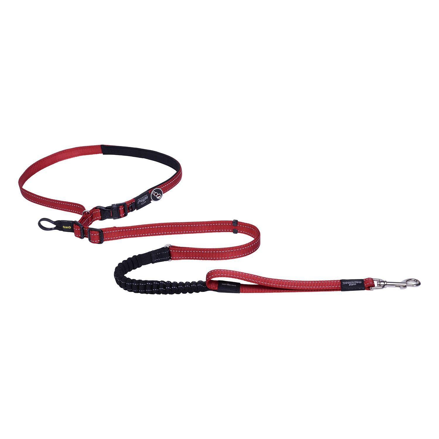 Rogz correa Handsfree roja para perros, , large Imagen numero 5