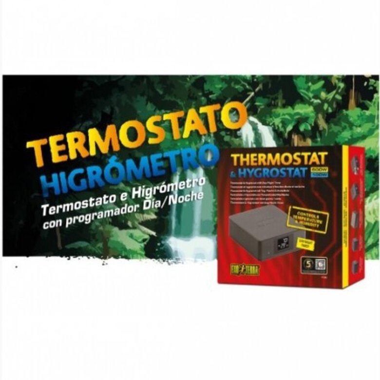 Termostato y humidificador color Negro, , large image number null