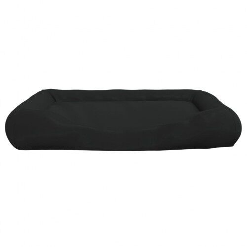 Vidaxl cama rectangular acolchada negro para mascotas, , large Imagen numero 11