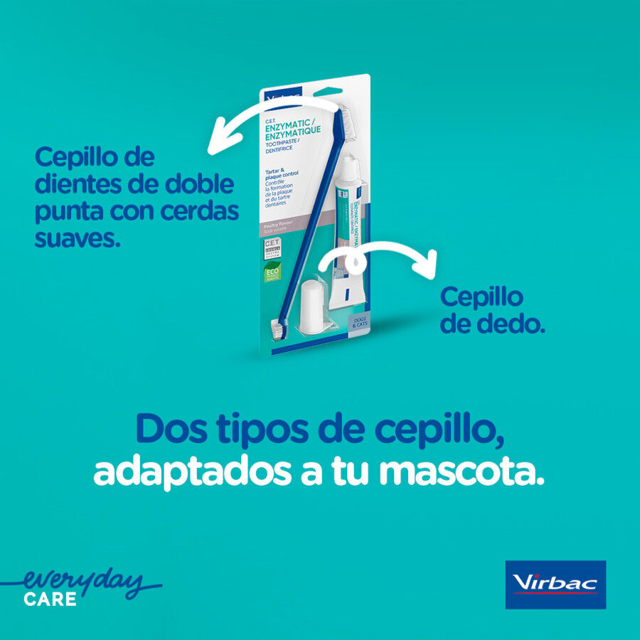 Virbac C.E.T Kit Dentífrico Enzimático para perros thumbnail