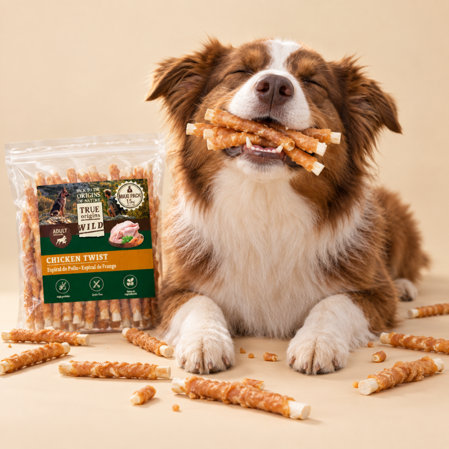 1.5 kg True Origins Wild Espiral de Pollo Snack para perros, , large Imagen numero 7