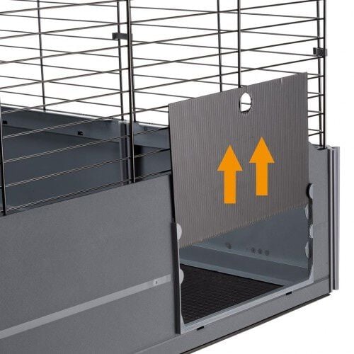 Ferplast jaula multipla open gris para roedores thumbnail