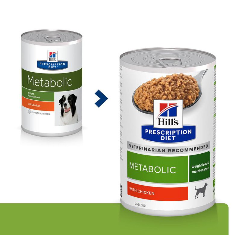 Hill's Prescription Diet Metabolic Pollo lata para perros, , large image number null