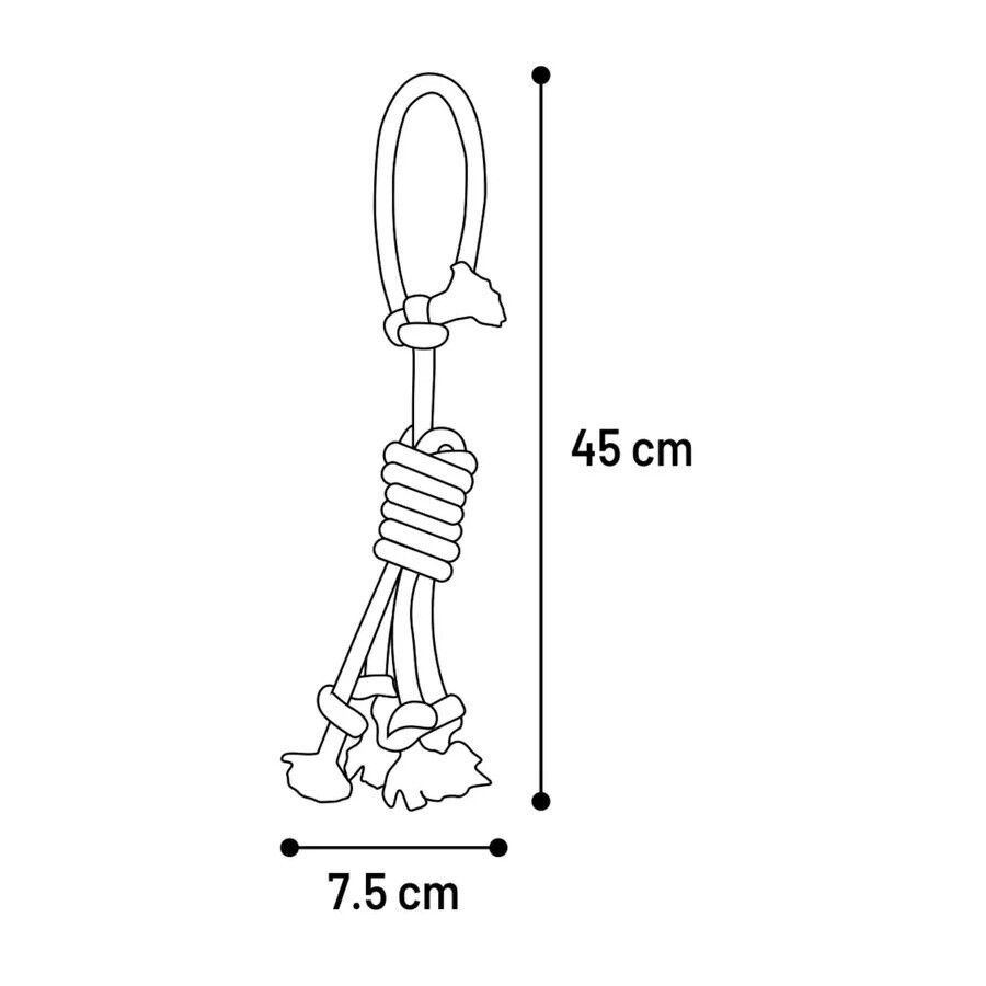 Flamingo Revi Cuerda con Nudos para perros, , large Imagen numero 2