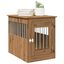 vidaXL Jaula para perros madera ingeniería roble artesanal 45x62x59cm, , large indicador imagen numero 2