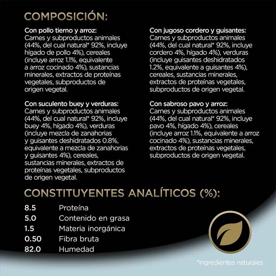 Cesar Carnes Mixtas Tarrina en Gelatina para Perros Senior - Multipack thumbnail