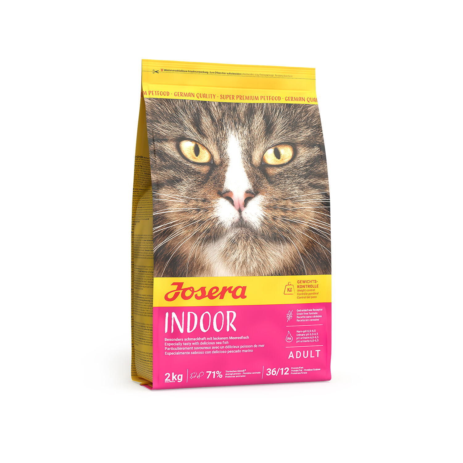 Saco Gato Indoor, JOSERA, 2 kg, , large Imagen numero 2