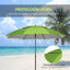 Outsunny Sombrilla de Playa Verde, , large indicador imagen numero 4