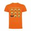 Camiseta hombre "I love my dog when..." color Naranja, , large indicador imagen numero 1