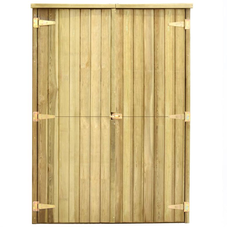 VidaXL Caseta de herramientas de madera para jardín thumbnail