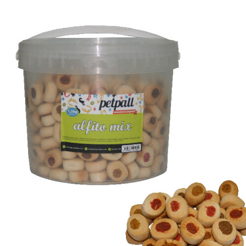 PETPALL LOVERS ALFITO MIX (CUBO 1,5 KG), , large Imagen numero 1