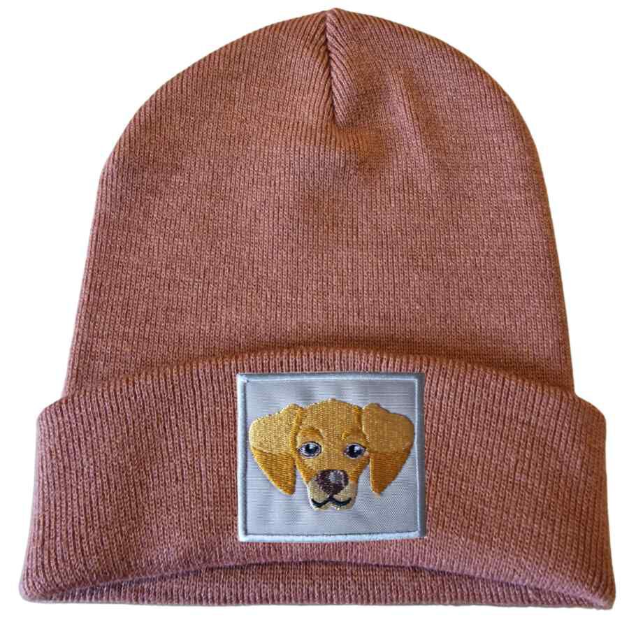 Individual Gorro marrón Golden Retriever