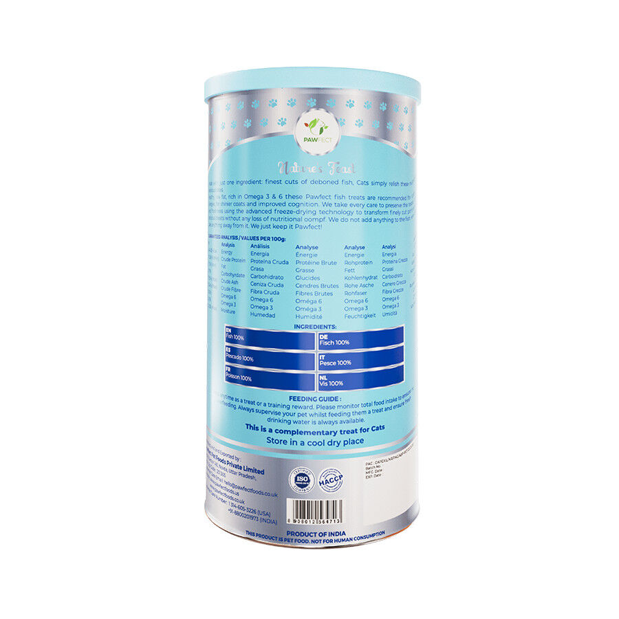 Golosinas liofilizadas para gatos: carne de pescado (50 g/1,76 oz), , large Imagen numero 2