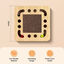 Nobleza Rascador para Gatos con Hierba Gatera，Redonda Rascadoras de Cartón para Cama con 2 Juguetes para Gatos Interactivos Pelotas, , large indicador imagen numero 2