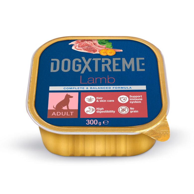 300 g Dogxtreme Adult Cordero tarrina para perros