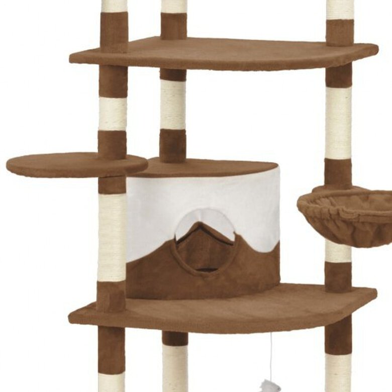 Rascador con sisal para gatos color Marrón, , large image number null