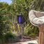 Outsunny Lámpara Antimosquitos Eléctrico 2 en 1 9W Mata Mosquitos Eléctrico con Luces LED UV Recargable Solar USB y Soporte Efecto 30 m² para Jardín Terraza Patio Negro, , large indicador imagen numero 2
