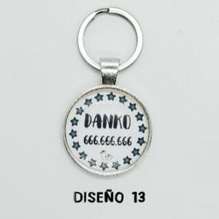 Chapa identificativa para perros Tú y tu can estrellas