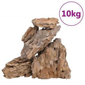 VidaXL Piedras De Dragón Mezcla De Colores 25 Kg 10-30 Cm para acuario