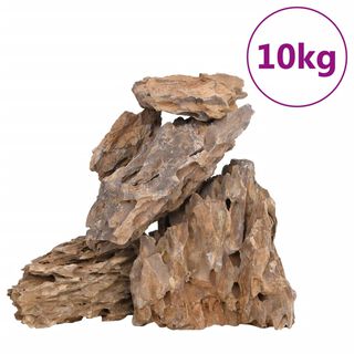 VidalXL Vidaxl Piedras De Dragón Mezcla De Colores 25 Kg 10-30 Cm para acuario