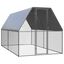 vidaXL Jaula gallinero de acero galvanizado 3x10x2 m, , large indicador imagen numero 21