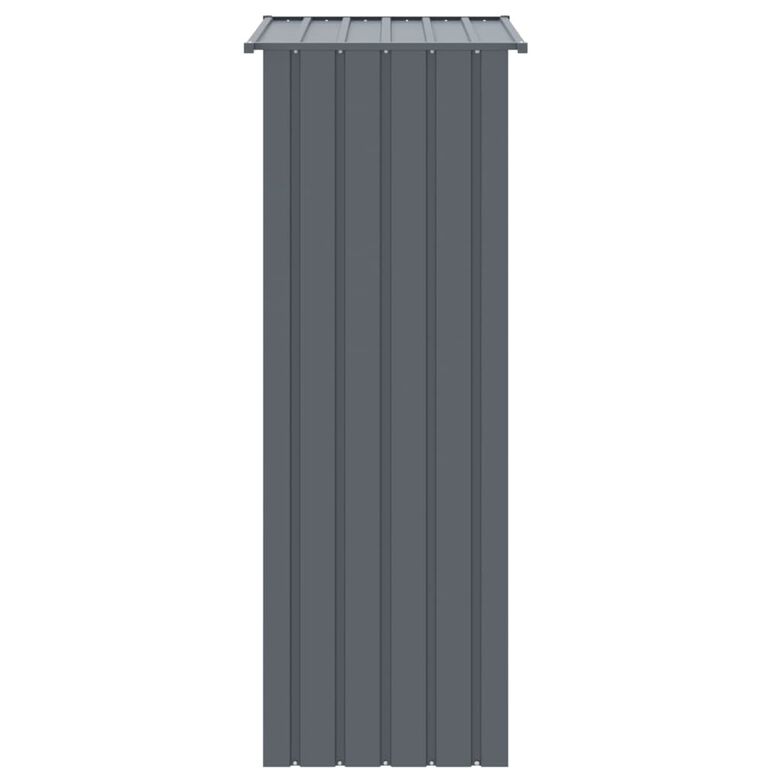 vidaXL Jaula de pájaros acero galvanizado gris antracita para pájaro thumbnail