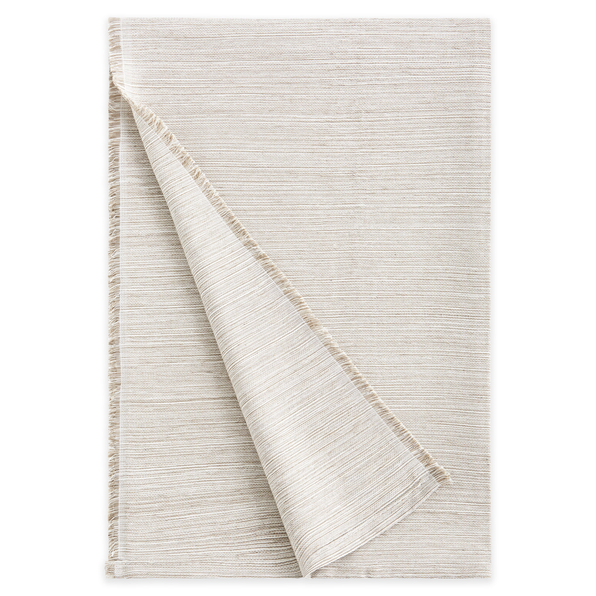 Plaid Multiusos Modelo Trama 230x260 cm Beige, , large Imagen numero 1