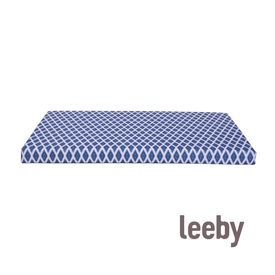 Leeby colchón impermeable azul para perros