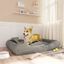 Vidaxl cama rectangular acolchada gris claro para mascotas, , large indicador imagen numero 3