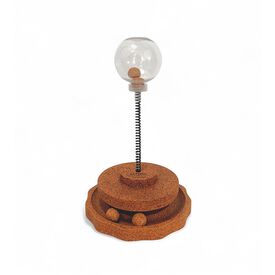 Althea Living - Juguete para gatos Marea, control de comida, corcho natural